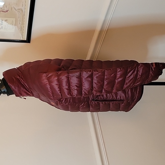 THE NORTH FACE Womens Puffer Small Burgundy - Picture 3 of 7